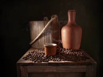 素朴なコーヒーの香り