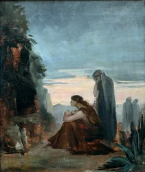 Les Myrrhophores - The Myrrhbearers par Marie Bashkirtseff - Bashkirtseva, Maria Konstantinovna (1860-1884)