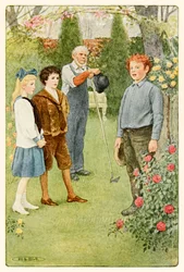 フランシス・ホジソン・バーネット (1849-1924) 作「秘密の花園」より「すべての祝福が流れる神を讃えよ」