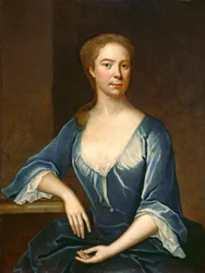 婦人の肖像 1715-1730年頃、おそらく1725年近く（油彩・カンヴァス）