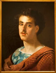 自画像 - マリアーノ・フォーチュニー (1838-1874) 作、キャンバスに油彩、1858年頃 - カタルーニャ国立美術館、バルセロナ (スペイン)