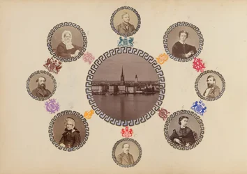 マダムBのアルバム、1870年代。