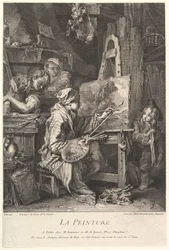 絵画、1752年。