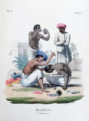 理髪師、1828