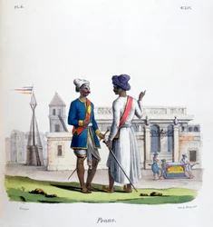 歩兵、1828