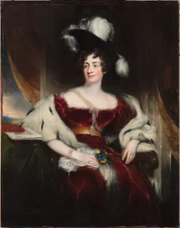 ノーサンバーランド公爵夫人シャーロット・フロレンティア（1787-1866）の肖像