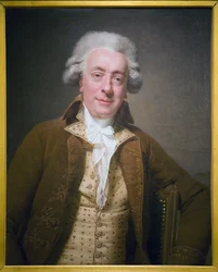 クロード ニコラス ルドゥ (1736-1806)、フランス人建築家、キャンバスに油彩、マーティン ドローリング (1752-1817)、パリ、カルナヴァレ美術館。