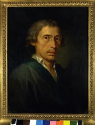 ジュゼッペ・パリーニ（1729-1799）の肖像 イタリアの詩人・作家 マルティン・クノラー（1725-1804）による絵画 1760-1770年頃。ミラノ