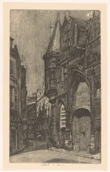 パリのオテル ド センとストリート ビュー