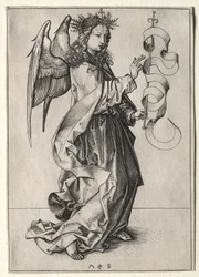 受胎告知の天使。