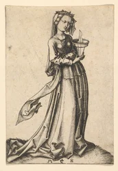 シリーズThe Wise and Foolish Virginsの4番目のWise Virgin、ca。 1435-1491。