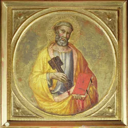 使徒聖ペテロ（金地にテンペラ画）