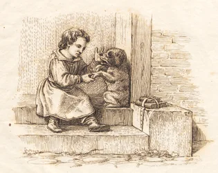 Heyさんの「半百童話」の挿絵です。