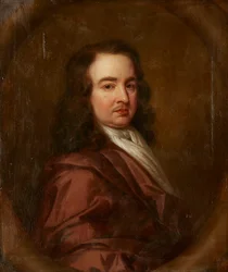 医師の肖像（キャンバスに油彩）