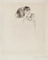 農民の母子像 1894年頃