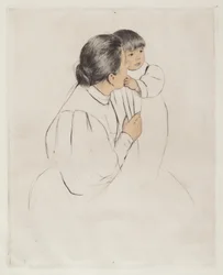 農民の母子像 1894年頃
