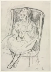 Simone Seated、c。 1903。