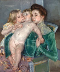 1902年の「The Caress」。