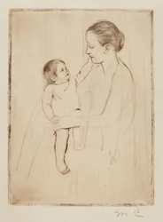 1891年頃の「The Caress」。