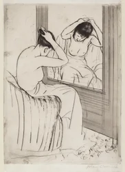 The Coiffure, 1890-1891.