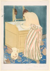 女性の入浴