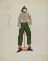 人形と衣装、c。 1936年。