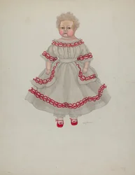 蝋人形、c。 1936年。
