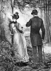 求愛するカップル