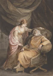 Lear e Cordélia