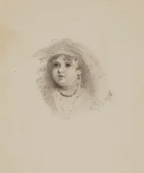 Untitled Head of a Child, 1876.    1157644   ja       japanese Successfully Translated  Original: LArrivée du Courrier Translat: L