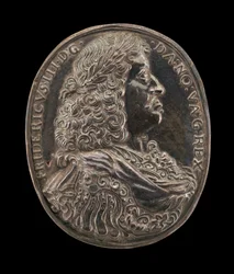 フレデリック3世（1609-1670、デンマーク・ノルウェー王）1648年［裏面］、1648年頃。