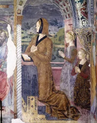 Italy, Piedmont Region, Serralunga di Crea, fresco in chapel at Basilica of Santa Maria Assunta   1462941   ja       japanese Successfully Translated  Original: Hins Anders Translat: Hins Anders 1457157 ja japanese Successfully Translated Original: The Uni