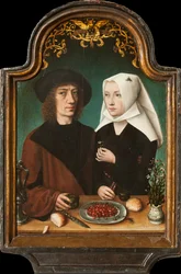 アーティストと妻の自画像、1496年。