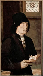 ピエラントニオ・バロンチェリの肖像（木に油彩、1489年頃