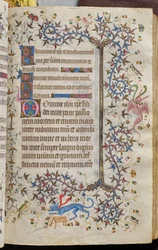 ナバラ王シャルル・ザ・ノーブル（1361-1425）の時：フォル129r、テキスト