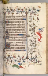 チャールズザノーブル、ナヴァール王1361-1425の時間：fol。 248r、テキスト、c。 1405年。