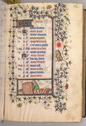 チャールズザノーブル、ナヴァール王1361-1425の時間：fol。 7月7日、c。 1405年。