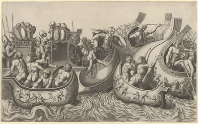 Speculum Romanae Magnificentiae:海戦、16世紀、16世紀。
