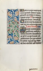 ルーアンの時間使用法：fol。 35v、c。 1470。