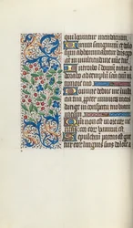 ルーアンの時間使用法：fol。 52v、c。 1470。