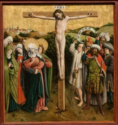 キリストの受難の祭壇画、c. 1440年代。