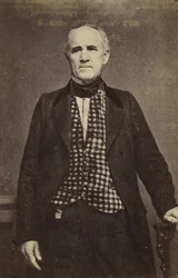 サム・ヒューストン 1860年頃～65年頃 （アルバム・シルバー・プリント
