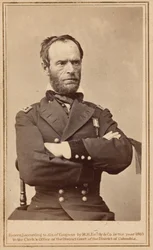 ウィリアム・テカムセ・シャーマン将軍（1865年）（写真