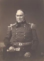 デビッド・E・ツイッグス少将、1859年頃。