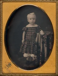 無題の子供の肖像、183960。