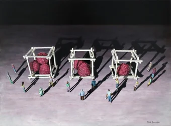 モア・ザン・ワン、2021年（アクリル、パネル）