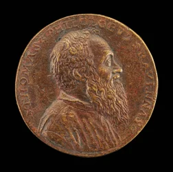 Tommaso Rangone, 1493-1577, Ravenna の医者 [表面], 1562.