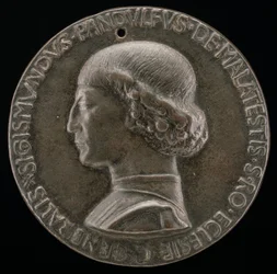 Sigismondo Pandolfo Malatesta, 1417-1468, リミニとファノの領主［裏面］, 1446年。