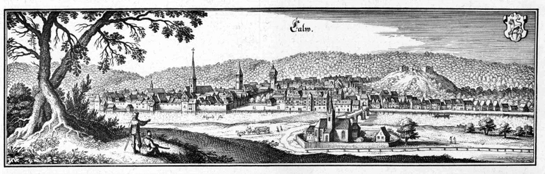Calw.jpg - トポグラフィア・スエヴィアエ（シュヴァーベン）より抜粋