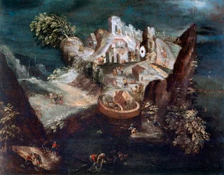 擬人化景観、c1613-1650